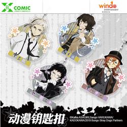 Bungo Stray Dogs anime keychain