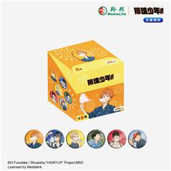 Haikyuu anime pin 6pcs a set