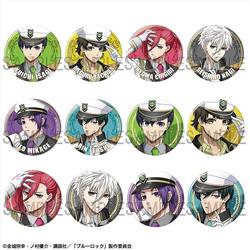 Blue Lock anime pin 12pcs a set