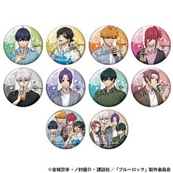 Blue Lock anime pin 10pcs a set