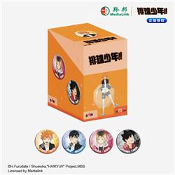 Haikyuu anime pin 4pcs a set