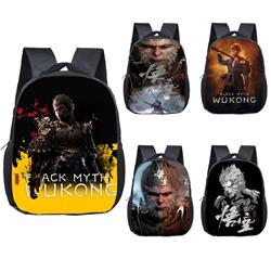 Black Myth: Wukong anime kids backpack 30*24cm