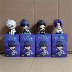 Blue Lock anime figure 5cm 4pcs a set