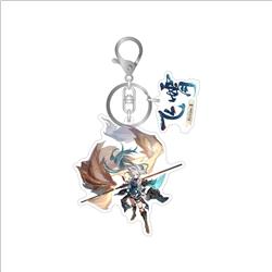 Honkai: Star Rail anime keychain