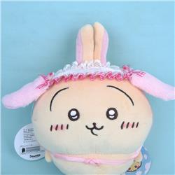 Kuromi anime plush toy headwear 24cm