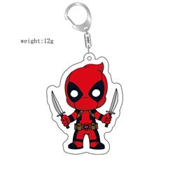 Deadpool anime keychain