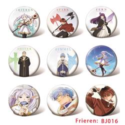 Sousou no Frieren anime pin 58mm a set