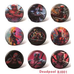 Deadpool anime pin 58mm a set