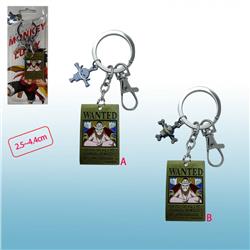 One Piece anime keychain