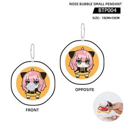 Kuromi anime keychain