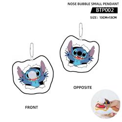 stitch anime keychain