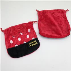 Disney anime plush bag 17cm