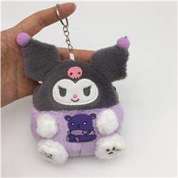 Kuromi anime Plush bag 12cm