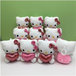 hello kitty anime Plush toy 11cm 10pcs a set