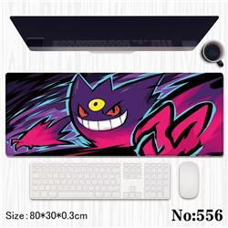 Pokemon anime Mouse pad 80*30*0.3cm