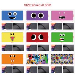 Rainbow friends anime Mouse pad 90*40cm