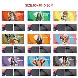 One Piece anime Mouse pad 90*40cm