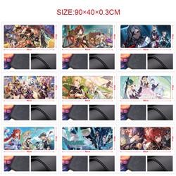 Genshin Impact anime Mouse pad 90*40cm