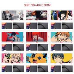 chainsaw man anime Mouse pad 90*40cm