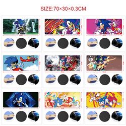 Sonic anime Mouse pad 70*30cm