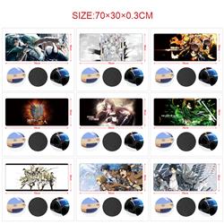 Attack on Titan anime Mouse pad 70*30cm