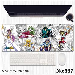 saint seiya  anime Mouse pad 80*30*0.3cm