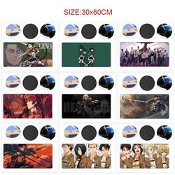 Attack on Titan anime Mouse pad 60*30cm