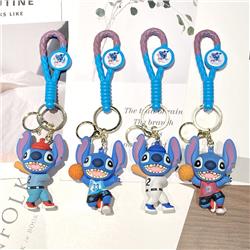 stitch anime keychain