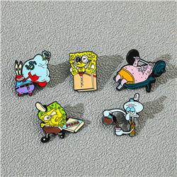 SpongeBob anime pin