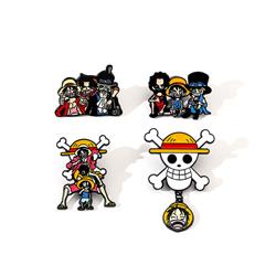 One Piece anime pin