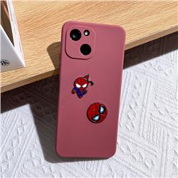 spider man anime metal refrigerator sticker with mobile phone sticker