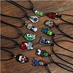 Joker anime necklace