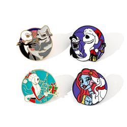 The Nightmare Before Christmas anime pin