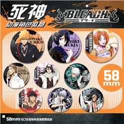 Bleach anime pin 58mm