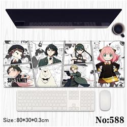 SPY×FAMILY anime Mouse pad 80*30*0.3cm