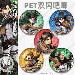 Attack on Titan anime pin