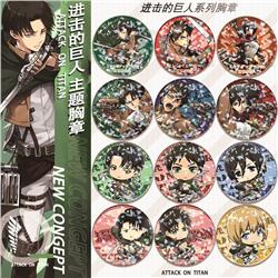 Attack on Titan anime pin 58mm