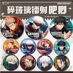 Jujutsu Kaisen anime pin 58mm