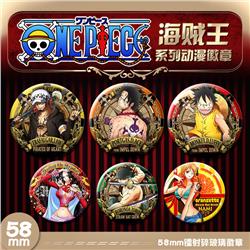 One Piece anime pin 58mm