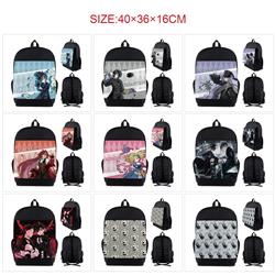 Kuroshitsuji anime Backpack