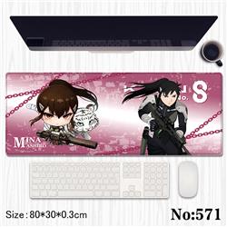 Kaijuu 8-gou anime Mouse pad 80*30*0.3cm