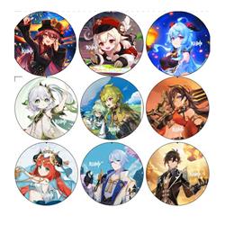 Genshin Impact anime pin 65mm