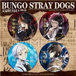 Bungo Stray Dogs anime pin 58mm