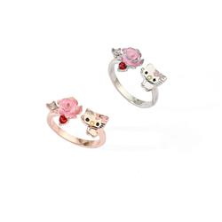 hello kitty anime ring