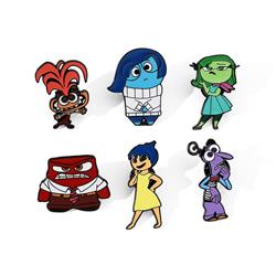 Inside out anime pin