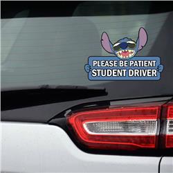 stitch anime car sticker