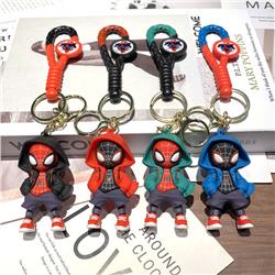 spider man anime keychain