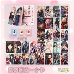 Lycoris Recoil anime lomo cards price for a set of 50 pcs