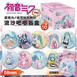 Hatsune Miku anime pin set