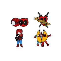 spider man anime pin